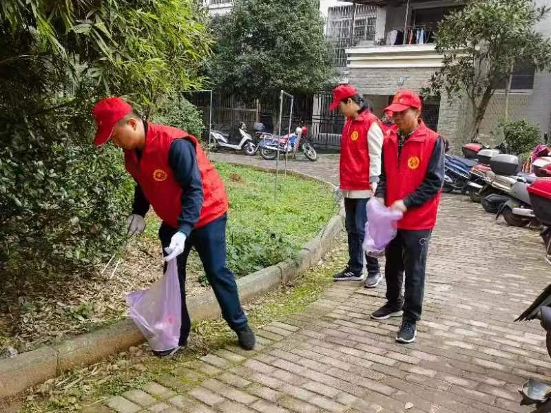 市退役军人事务局深入联点社区开展“立足岗位做贡献”活动