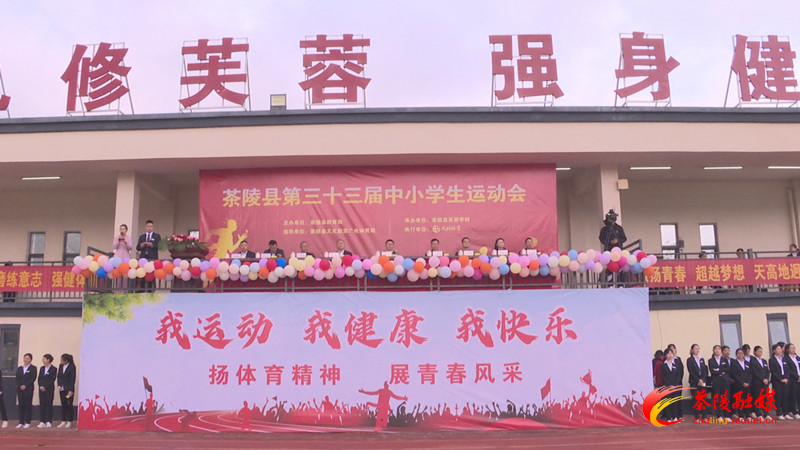 【美好茶陵教育】茶陵县第三十三届中小学生运动会开幕