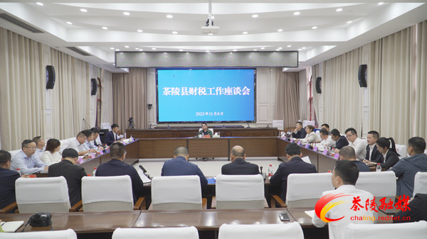 茶陵县召开财税工作座谈会