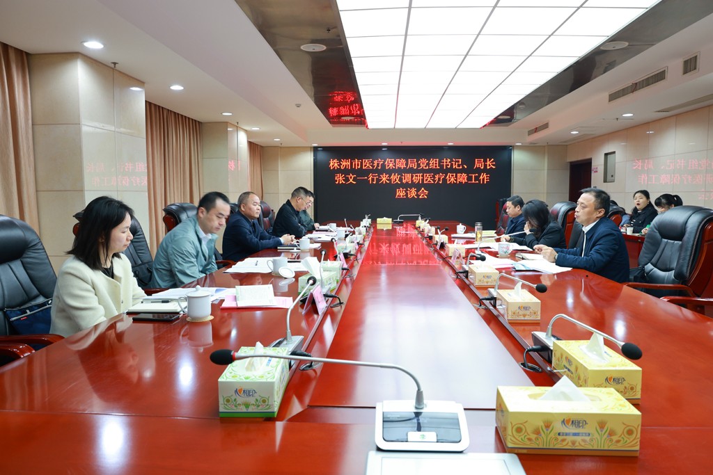 市医保局党组书记、局长张文赴攸县调研医疗保障工作