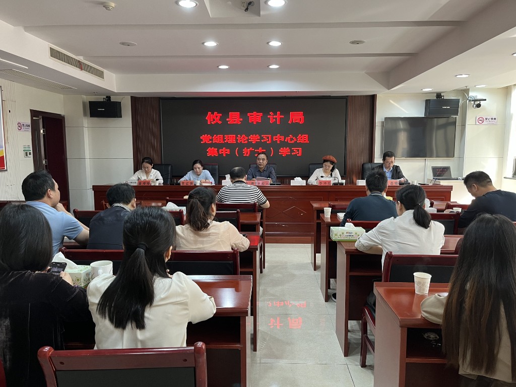 攸县审计局开展党组理论学习中心组2023年11月集中（扩大）学习