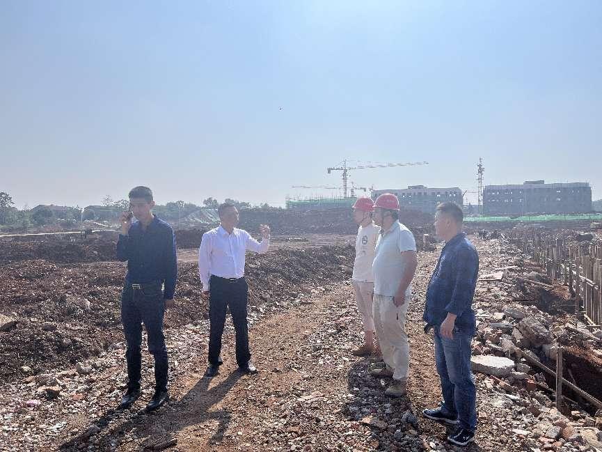利剑行动｜株洲市生态环境局渌口分局组织开展工地扬尘管控措施巡查