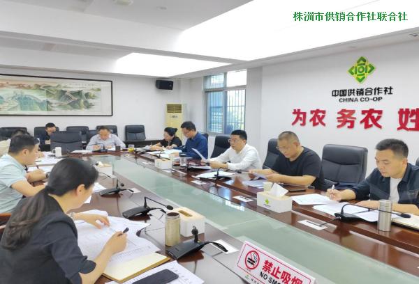 市供销社召开2023年度深化供销社 综合改革专项资金项目评审会