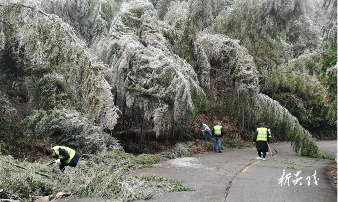 下村乡积极应对低温雨雪冰冻灾害天气