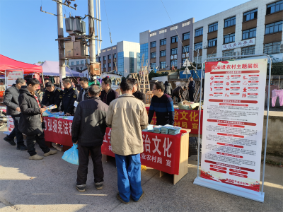 株洲市农业农村局开展“宪法进农村”主题宣传活动