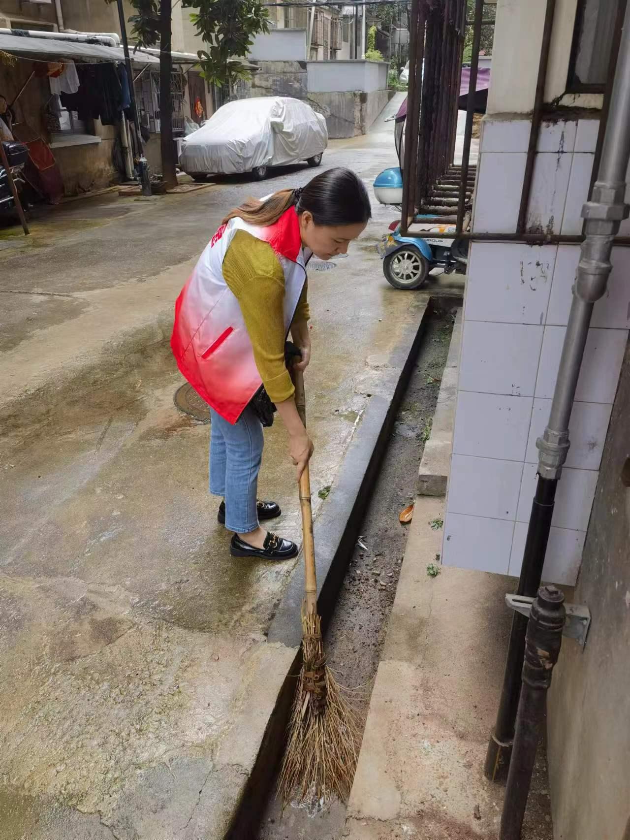 市民政局开展“株事有礼·社区联点共建”文明实践行动