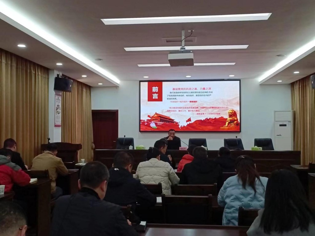 市退役军人事务局召开基层党建业务培训会