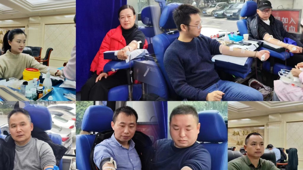 市工信局组织无偿献血活动