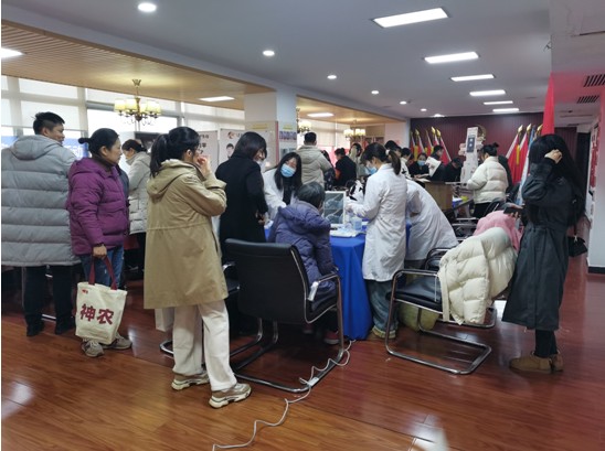 “情系职工  关爱健康”—市资规局开展公益健康检查