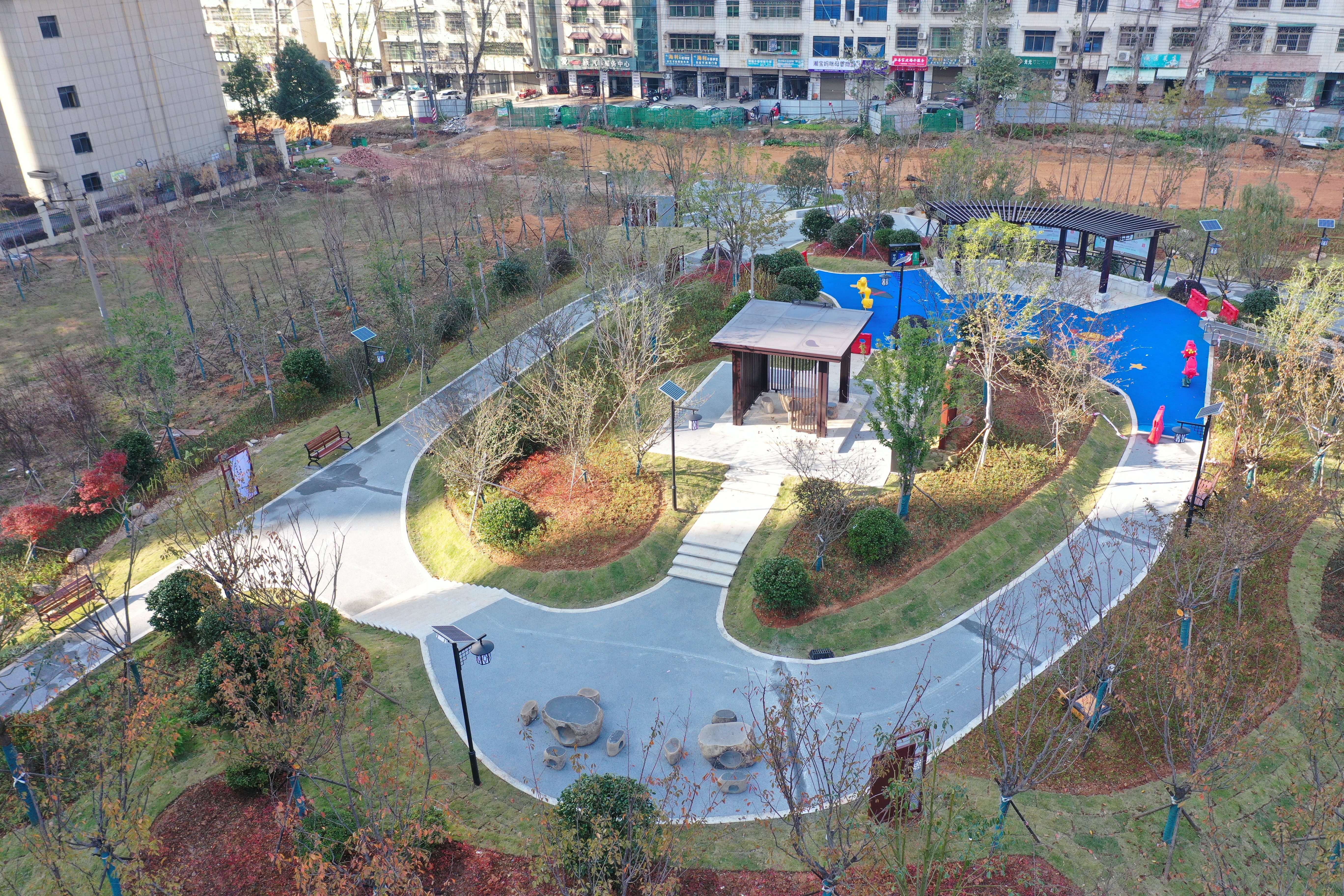 天元区新增两处微公园