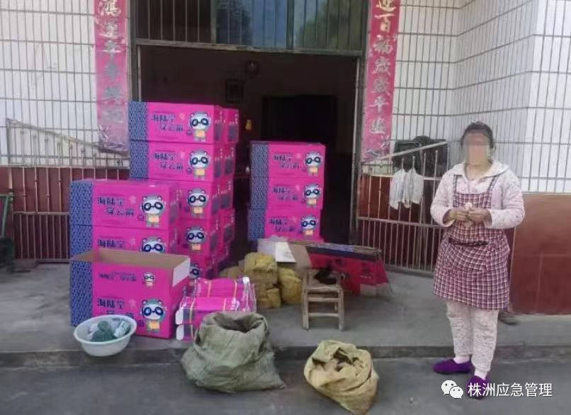 株洲市持续开展烟花爆竹“打非治违”行动