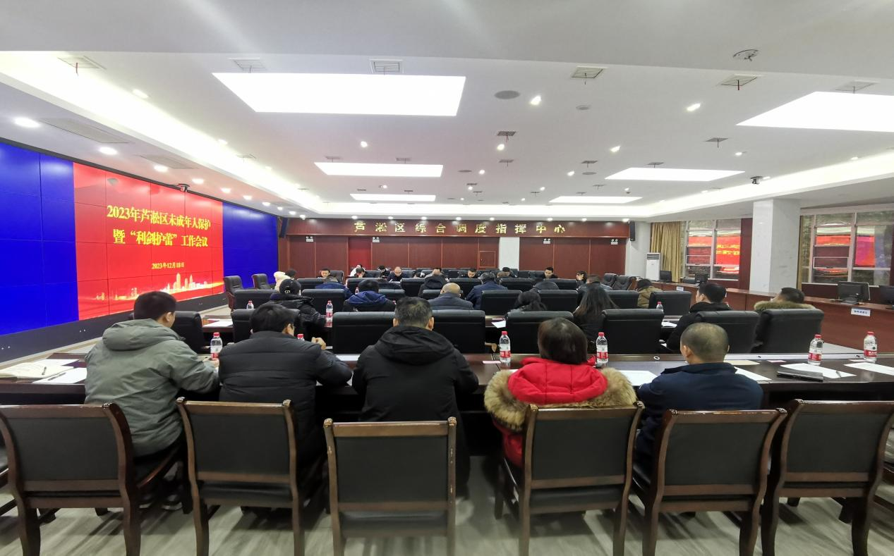 芦淞区召开2023年芦淞区未成年人保护 暨“利剑护蕾”工作会议