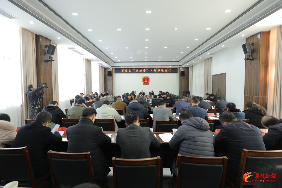 茶陵县“五经普”工作推进会议召开