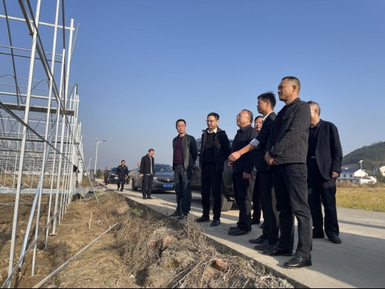 省农机事务中心主任陈新登一行来株调研