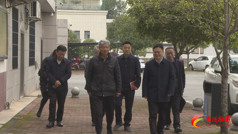 株洲市慈善总会一行来茶调研慈善工作