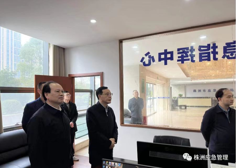 阳望平调研应急管理工作