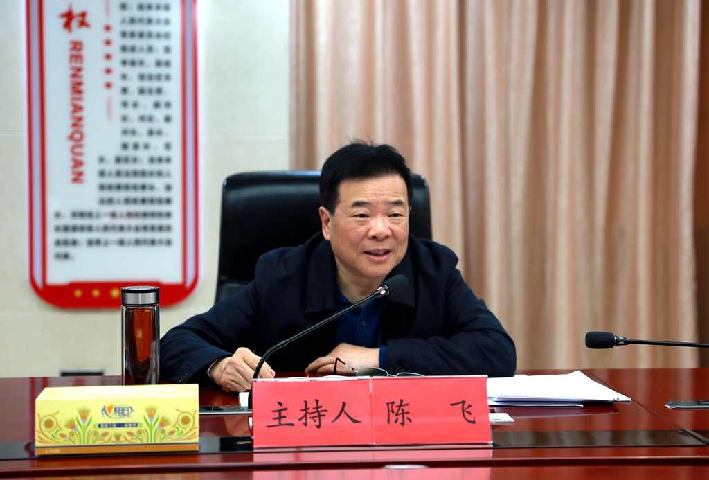 省人大常委会副主任陈飞一行来攸调研基层立法联系点建设工作