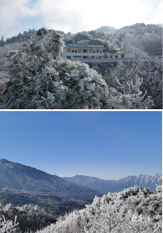 下村乡：冬日暖雪