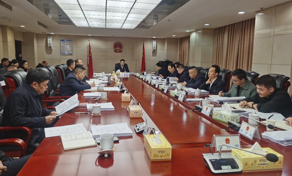 攸县第十八届人民政府召开第30次常务会议