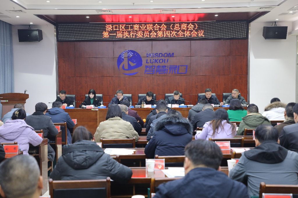 渌口区工商联召开一届执行委员会第四次会议