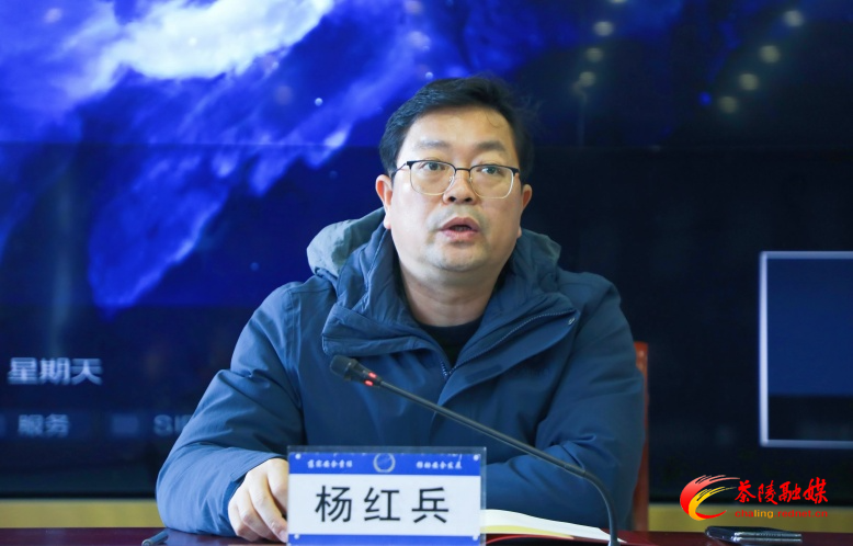 茶陵县组织收听收看全市雨雪冰冻天气防范应对工作电视电话会议