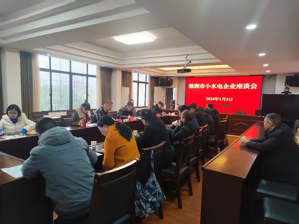 全市小水电企业座谈会在茶陵召开