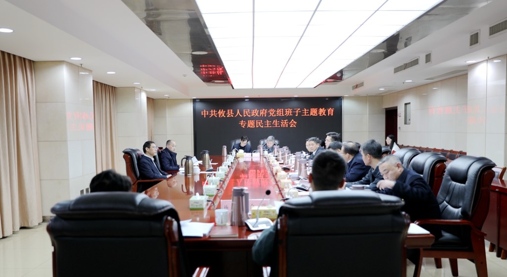 中共攸县人民政府党组召开学习贯彻习近平新时代中国特色社会主义思想主题教育专题民主生活会