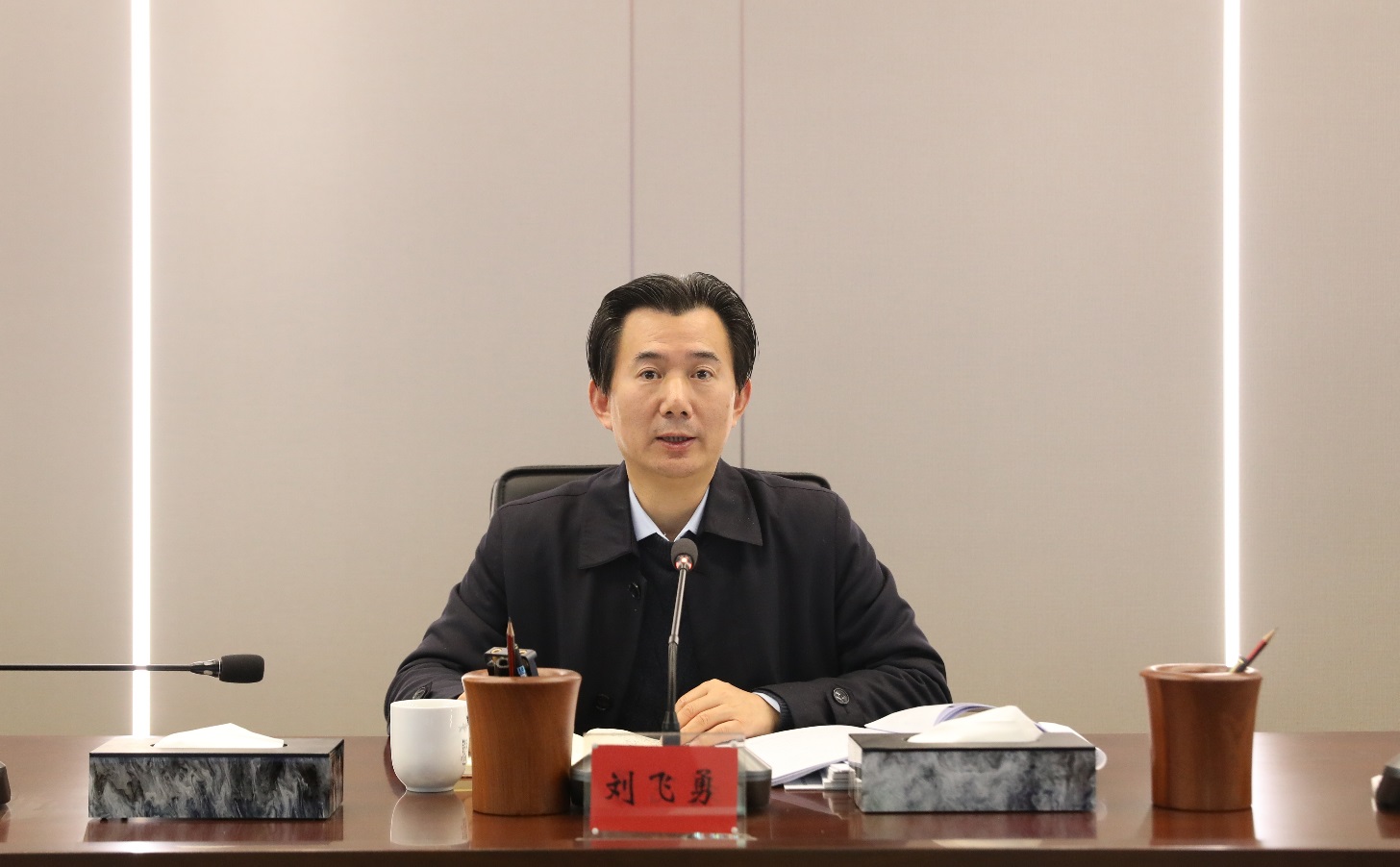 刘飞勇调度推进自然资源和规划领域重点工作