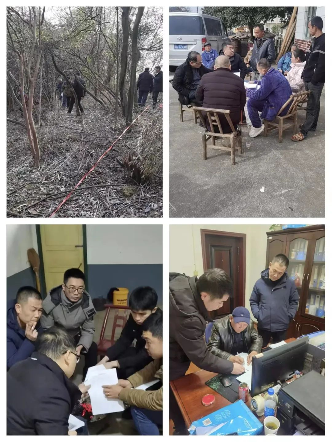 龙潭镇古亭-雁城第二回500kv线路工程项目塔基交地、房屋征拆全面完成