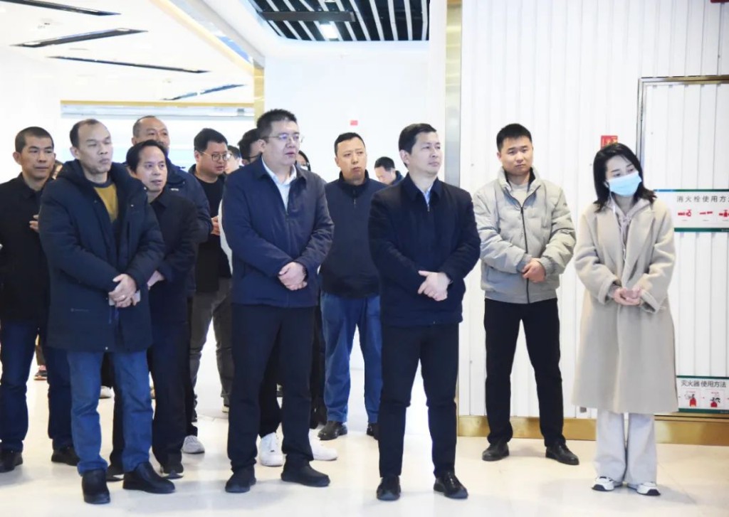市委办一行调研株洲北斗产业园