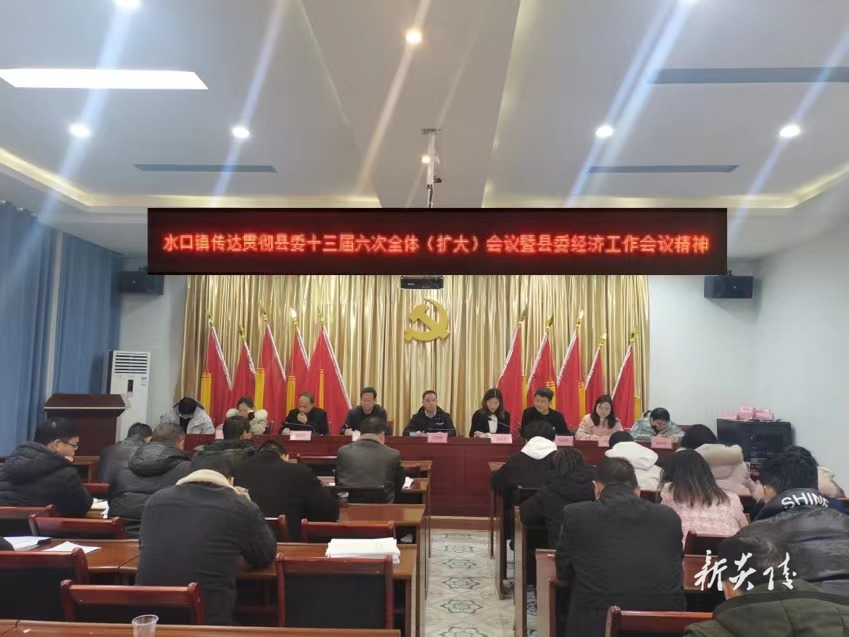 各乡镇传达学习贯彻县委十三届六次全会暨县委经济工作会议精神