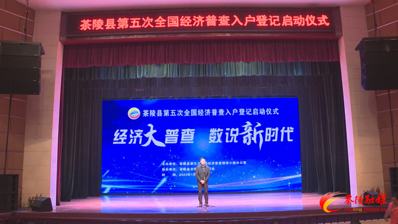 茶陵：“五经普”入户登记正式启动