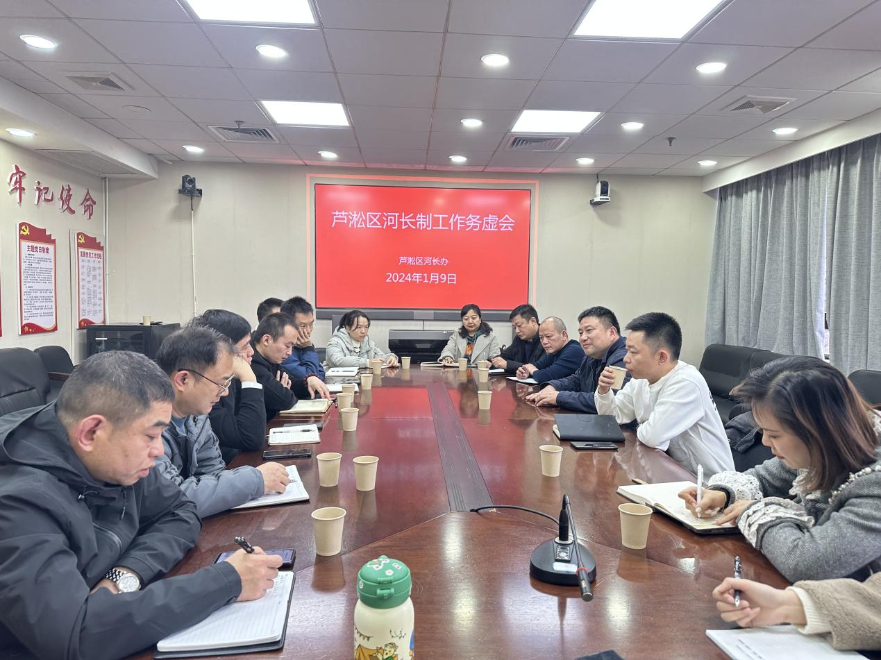 2024年芦淞区河长制工作务虚会