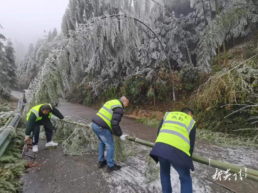 下村乡：党建带团建 擦亮抗寒斗雪担当名片