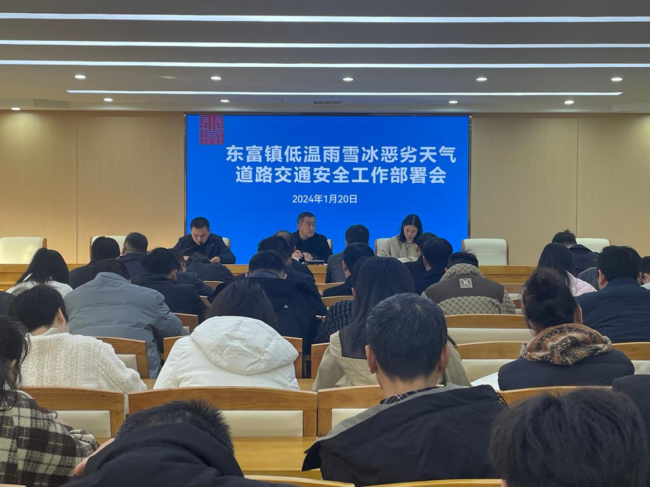 东富镇：严防冰冻灾害 守护群众平安