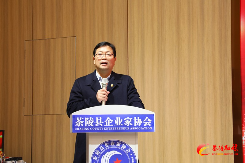 茶陵经开区企业家协会召开2023年年会暨2024年迎新春企业家恳谈会