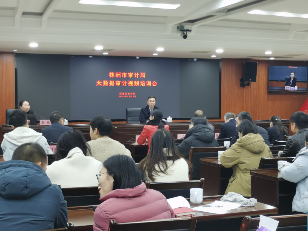 株洲市审计局组织开展全市大数据审计视频培训会