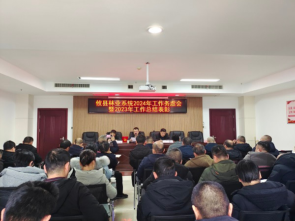 攸县林业局召开2024年工作务虚会暨2023年工作总结表彰大会