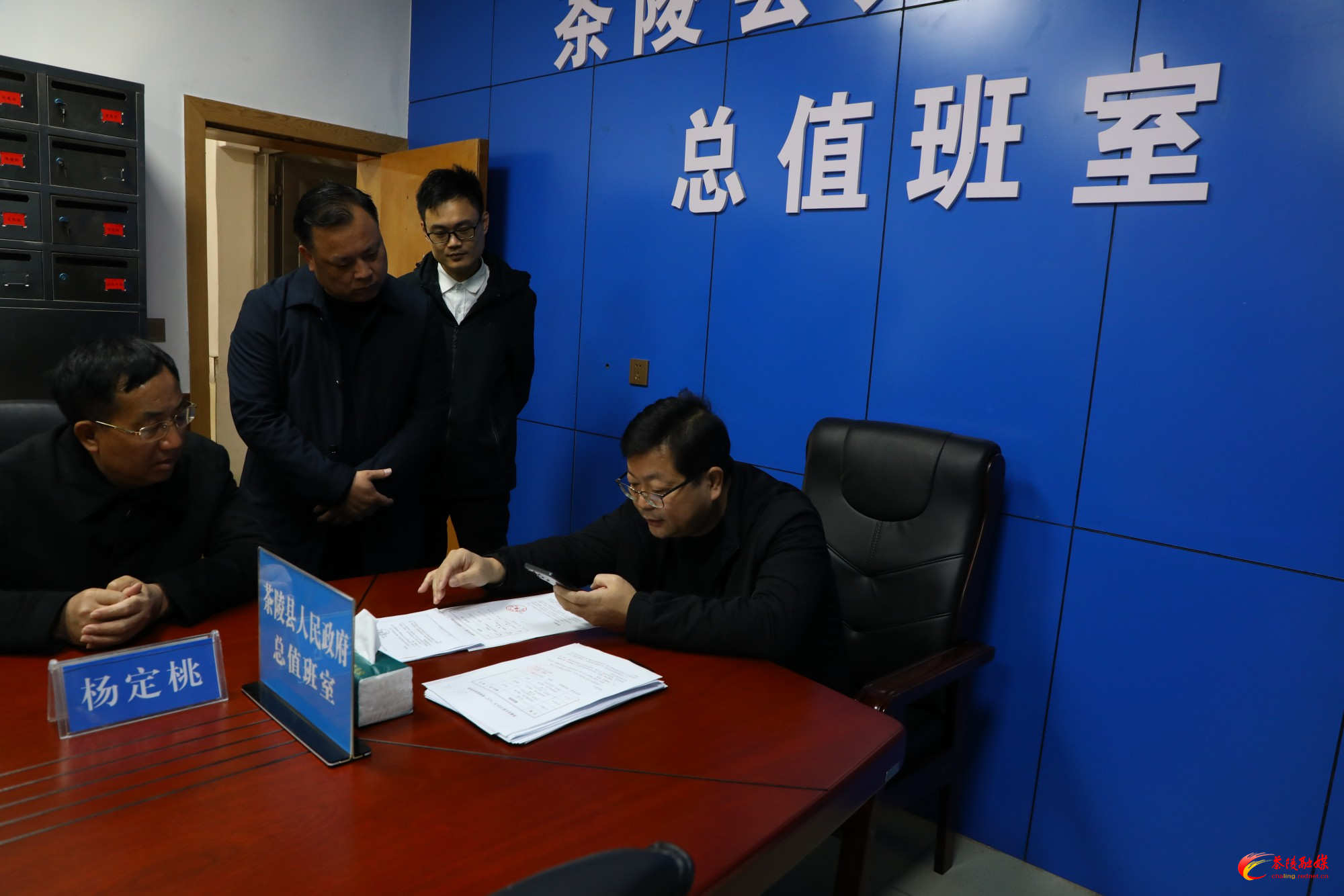 杨红兵督导元旦期间安全生产、农民工工资发放等工作