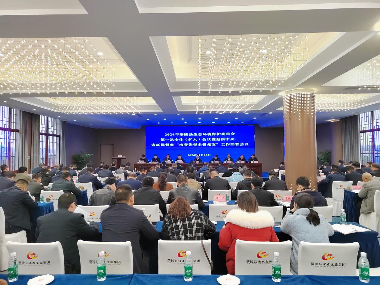 茶陵县召开2024年生环委第一次全体（扩大）会议暨环保督察"未督先查未督先改"工作部署会