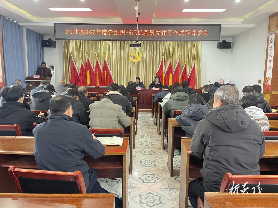 水口镇:述职评议展实绩 履职尽责启新程