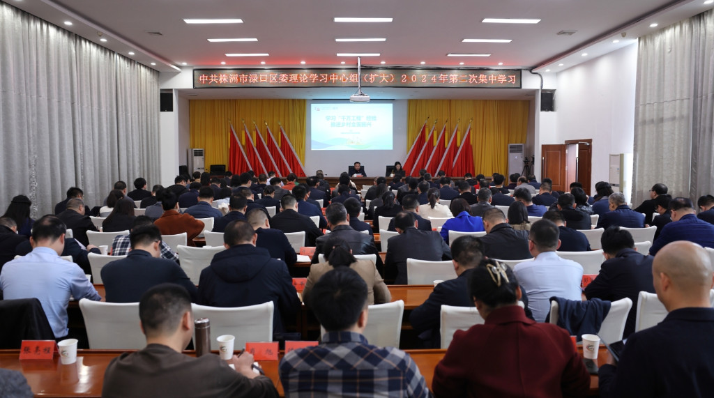 区委理论学习中心组（扩大）开启“新年第一课”