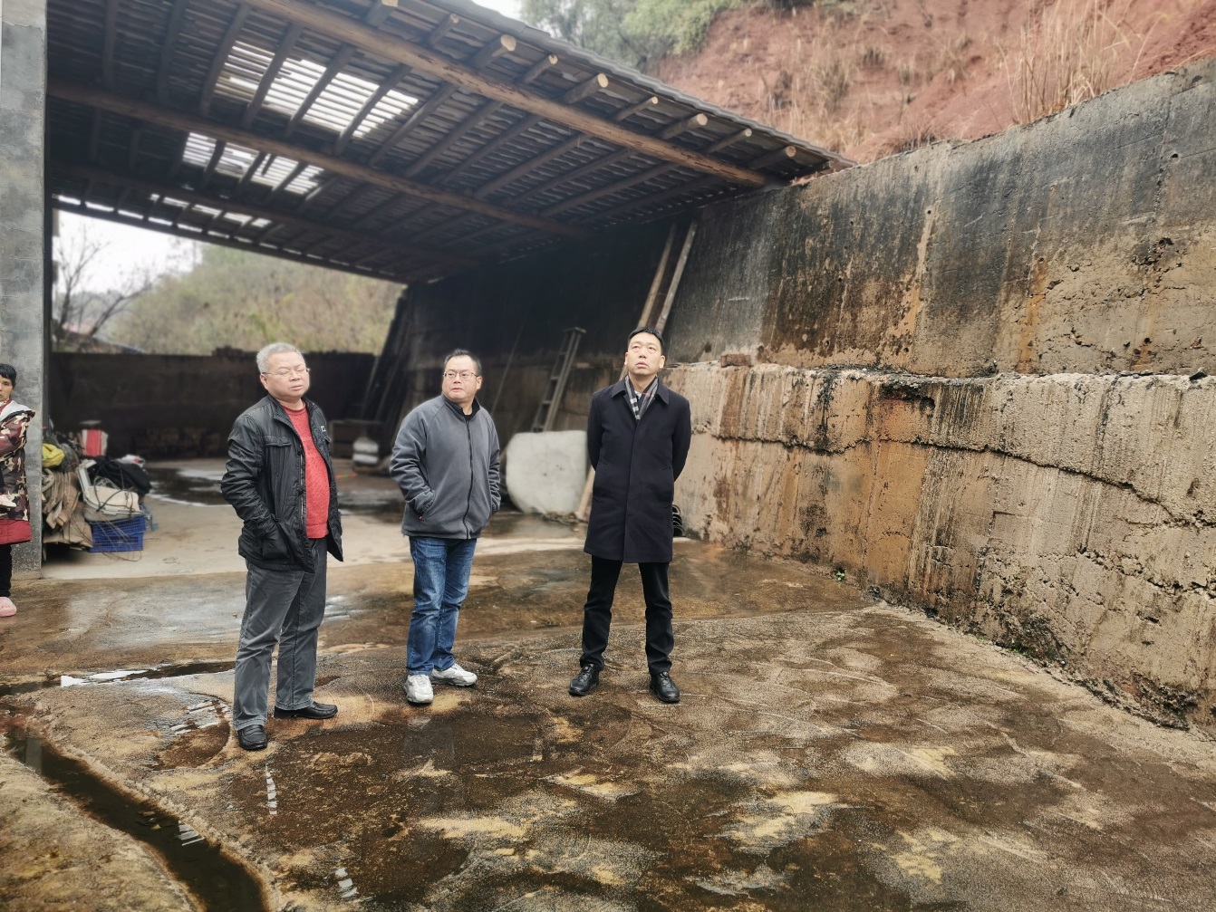 冰天雪地 安全第一——市资规局开展地质灾害隐患专项巡查工作