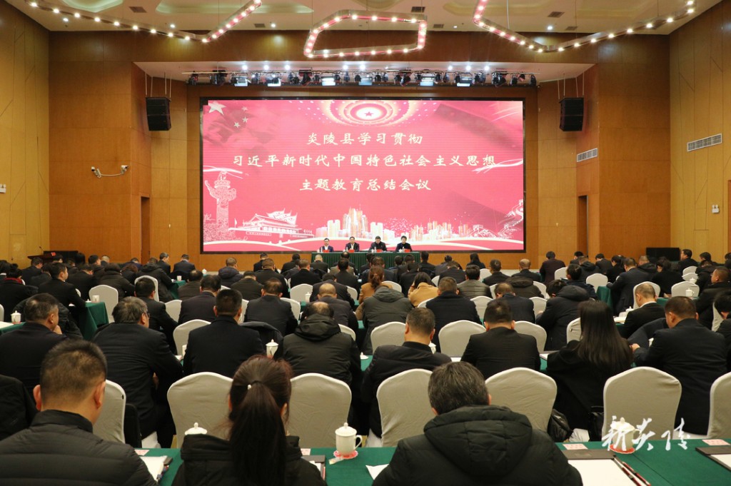 炎陵县召开学习贯彻习近平新时代中国特色社会主义思想主题教育总结会议