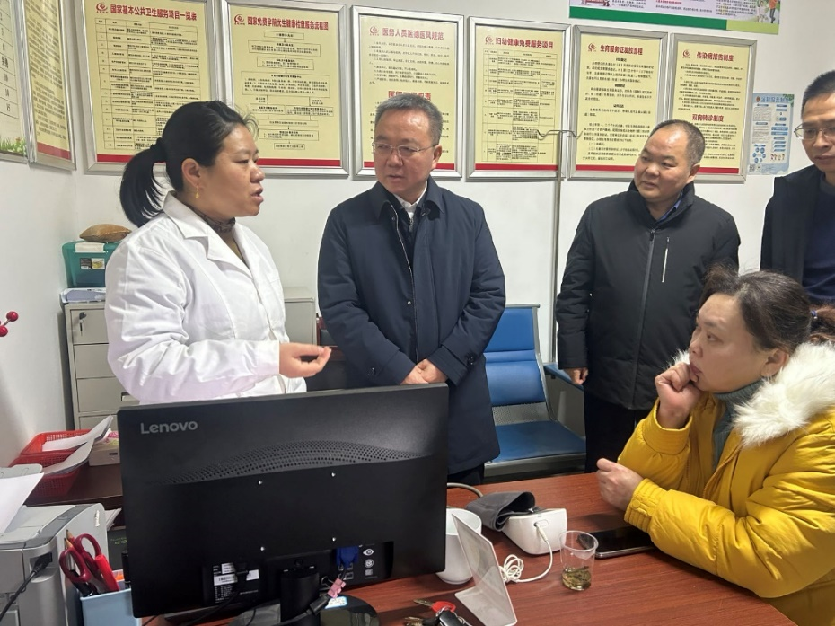杨胜跃来醴调研城乡居民参保缴费工作