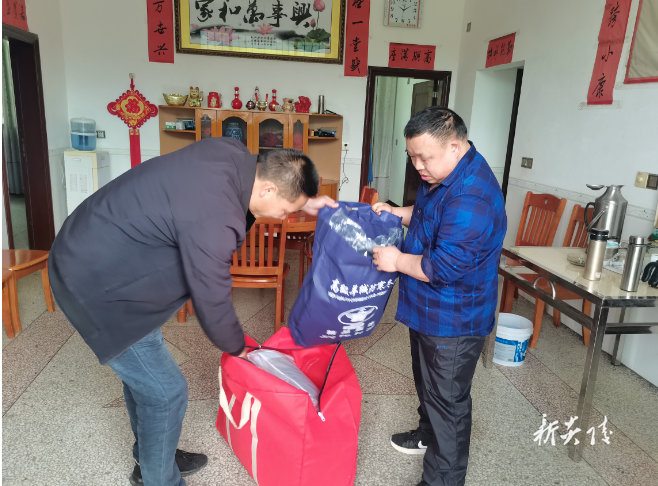 沔渡镇:入户上门送温暖 真情关怀暖民心