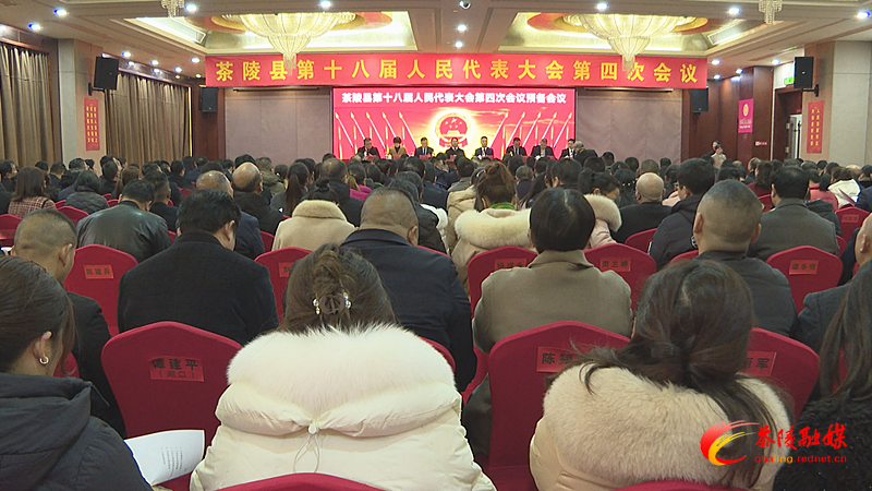 茶陵县第十八届人民代表大会第四次会议：举行预备会议