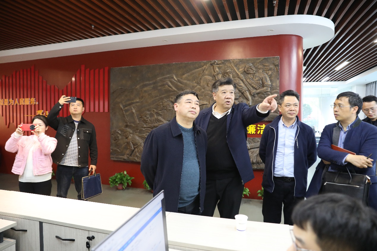 娄底市来我局学习考察"工作项目化"改革工作