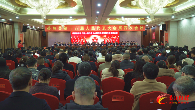 茶陵县第十八届人民代表大会第四次会议：举行第二次全体会议