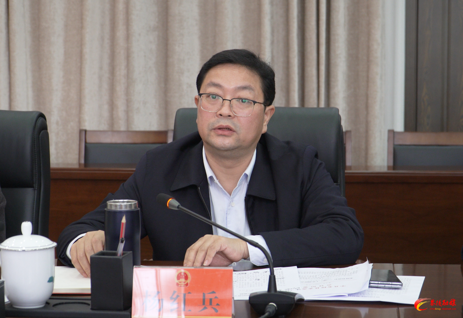 茶陵县砂石统一管理和经营工作推进会召开